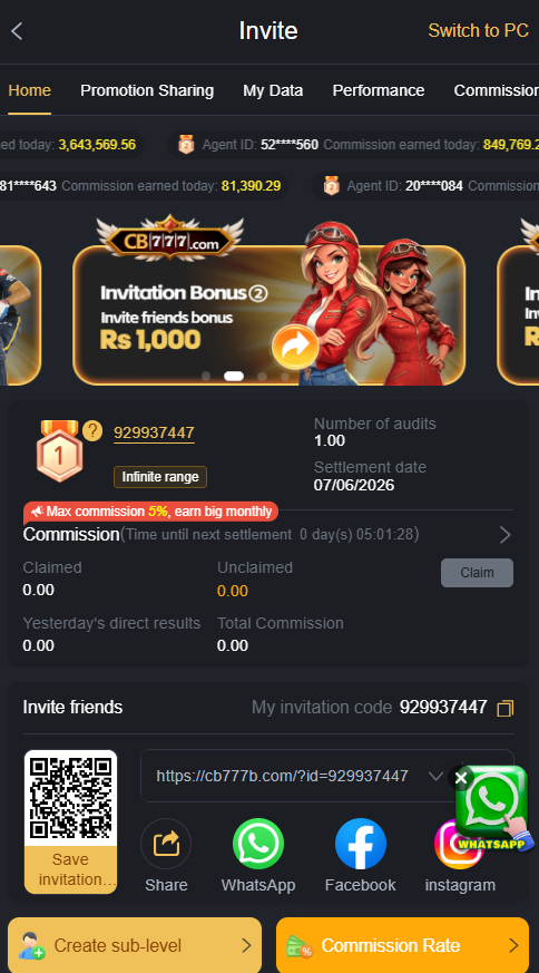 CB777 invits